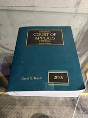 2025 Federal Court Of Appeal Manual Knibb 7th ed. Thomson Reuter NEW