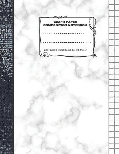 Exciting Notebooks Graph Paper Composition Notebook (Paperback)
