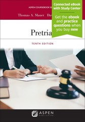 Pretrial [Connected eBook with Study Center] (Aspen Coursebook Series) – pap…