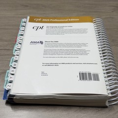 CPT 2025 Professional Edition AMA American Medical Association Tabs