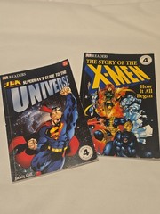 Lot of 2 Superhero DK Readers Level 4 Books: X-Men (Marvel) & Superman (DC)