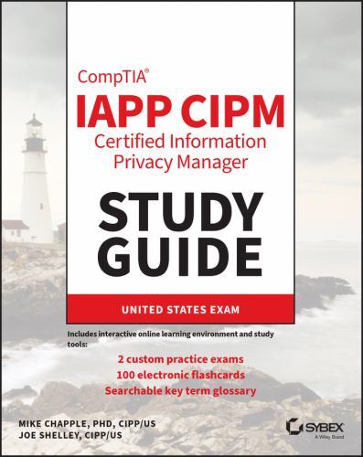Iapp Cipm Certified Information Privacy Manager Guide, Paperback by Chapple, …