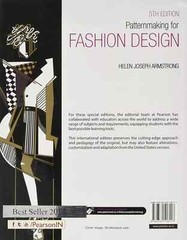Patternmaking for Fashion Design 5E By Helen Joseph-Armstrong