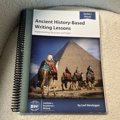 Big Lot Of 12 IEW Teachers Manuals Mixed Sets Books Grammar Writing History