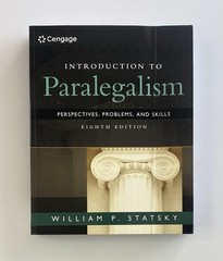 Introduction to Paralegalism: Perspectives… 8th Edition by William P. Statsky