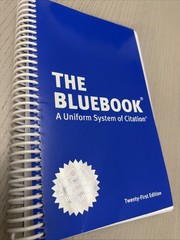 Bluebook : A Uniform System of Citation by Columbia Law Review (2020, Trade…