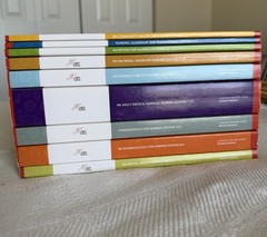 ATI Nursing Education Series 9 Books Phamacology Mental Health (NEW) Ships Free!