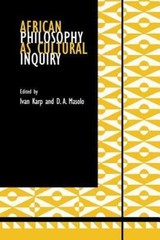 African Philosophy as Cultural Inquiry; African System- paperback, 9780253214171