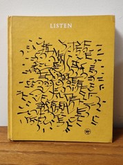 LISTEN By KERMAN & TOMLINSON Original Record, Worth Publishers, 1972 Music Book