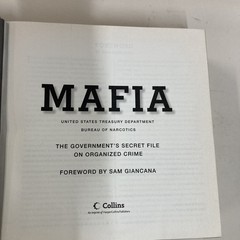 Mafia The Government’s Secret File on Organized Crime HC 2007 Collins 1st Ed