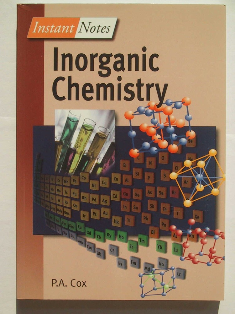 Instant Notes in Inorganic Chemistry