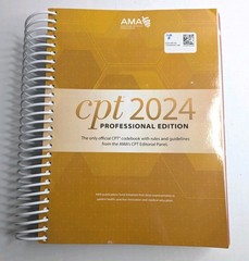 CPT 2024 Professional Edition (CPT coding book by AMA)