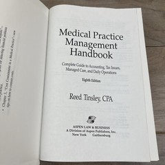 Medical Practice Management Handbook 8E, Eighth Edition – Paperback