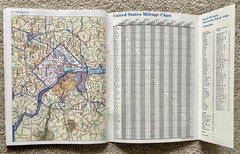 Vtg. 2001 Rand McNally US Road Atlas Color Highway Maps w/ Canada Mexico 80 page
