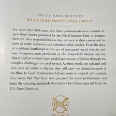 The Bluejacket’s Manual 25th Edition by Thomas J. Cutler Naval Institute Press