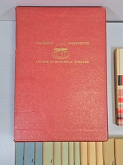 Career Institute Practical English Course 60s Box Set 13 Booklet Dictionary Comp