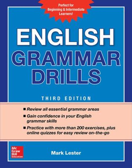 English Grammar Drills, Second Edition Paperback Mark Lester