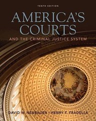 America’s Courts and the Criminal Justice System – Hardcover – VERY GOOD