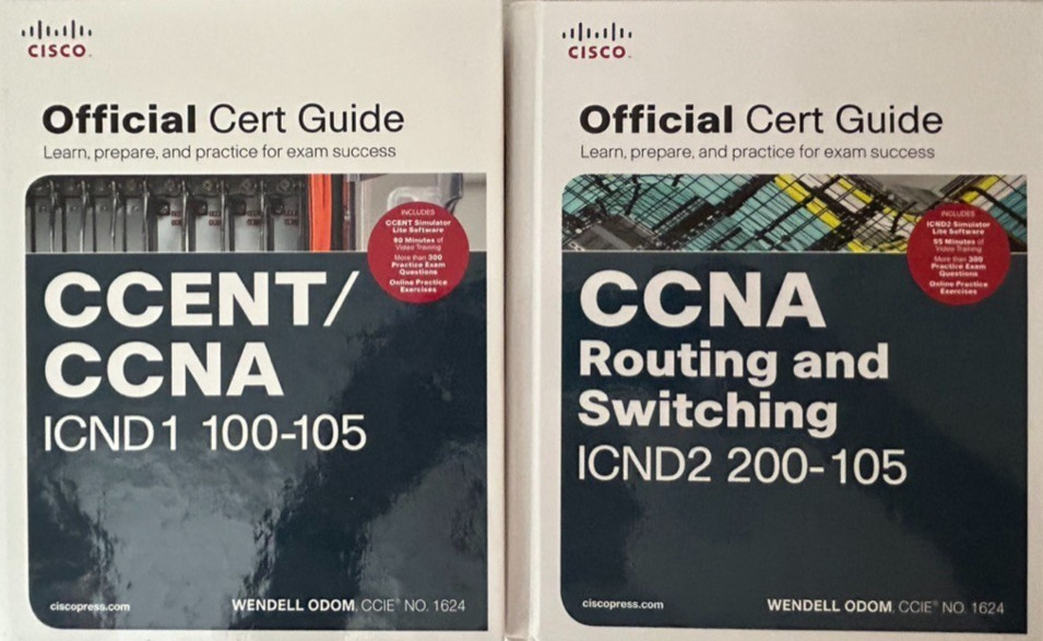 Wendell Odom, Official Cert Guides: ICND1 100-105; ICND2 200-105