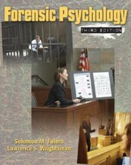 Forensic Psychology – Hardcover By Fulero, Solomon M. – GOOD