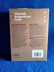 The Channels of Acupuncture Cards Giovanni Maciocia 2006 Elsevier Set