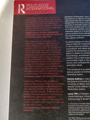 Social Stratification & Inequality 5th Ed + Handbook of Restorative Justice PB