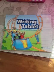 Abeka First Grade Writing Tablet (Clean & Unused)