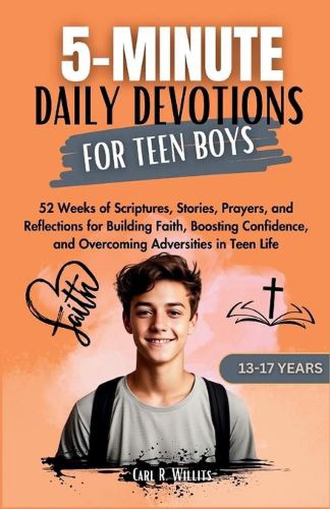 5-Minuite Daily Devotions for Teen Boys (13-17 Years): 52 Weeks of Scriptures, S