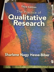 The Practice of Qualitative Research: Engaging Students in the Research – GOOD