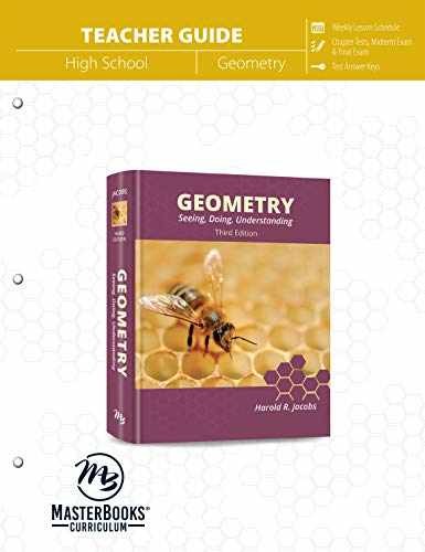 Geometry (Teacher Guide) – Paperback, by Harold Jacobs – Very Good o