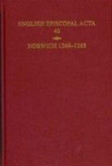 English Episcopal Acta : Norwich, 1266-1288, Hardcover by Harper-Bill, Christ…