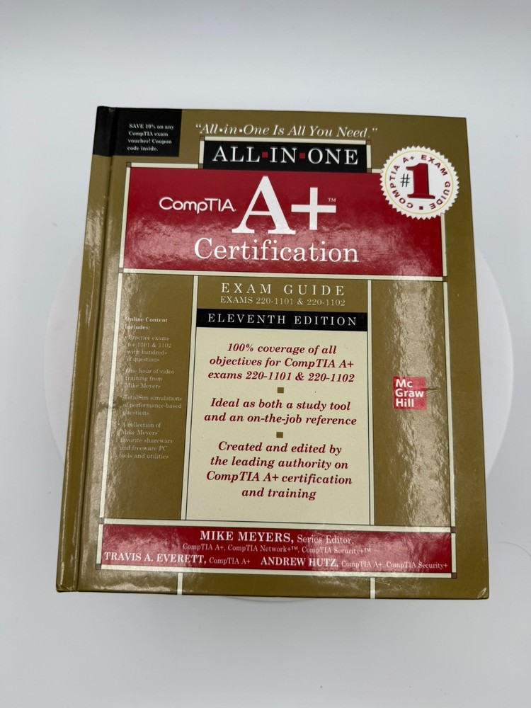 Comptia A+ Certification All-In-One Exam Guide Hard Cover by Mike Meyers Preown