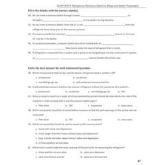 Refrigerant Charging and Service Procedures for Air Conditioning Workbook.