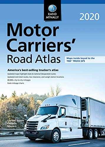 Rand McNally 2020 Motor Carriers’ Road – Paperback, by Rand McNally – Very Good