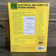 PPI FE Electrical and Computer REVIEW MANUAL (Paperback) Engineering Exam