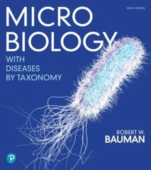 Microbiology with Diseases by Taxonomy by Robert Bauman (2019, Hardcover)