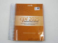 CPT 2025 Professional Edition Text Book by American Medical Association
