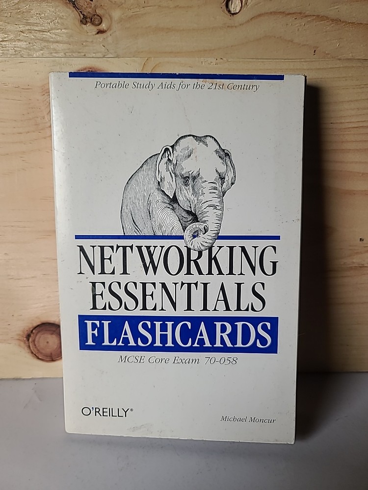 Networking Essentials Flashcards O’Reilly MCSE 70-058 Study Cards