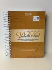 CPT Professional 2025 by American Medical Association 2024 Spiral Paperback