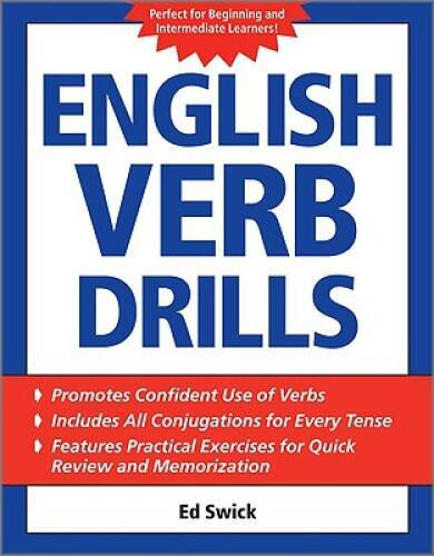 English Verb Drills (NTC Foreign Language) – Paperback By Swick, Ed – GOOD