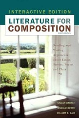 Literature for Composition, – Paperback, by Barnet Sylvan; Burto – Very Good