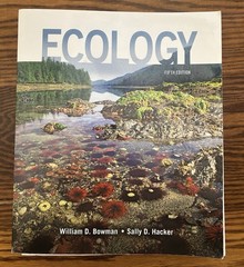 Ecology by William D. Bowman and Sally D. Hacker (2020, Trade Paperback)