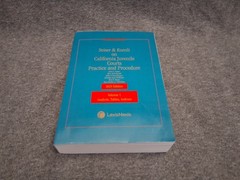Seiser & Kumli on California Juvenile Courts Practice and Procedure 2025 Vol 1-2