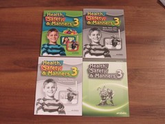 Abeka 3rd Grade Health, Safety, & Manners 4th Edition Textbook books Answer Key