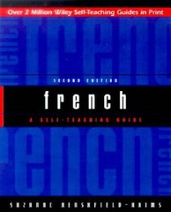 French: A Self-Teaching Guide, 2nd Edition – Paperback – VERY GOOD