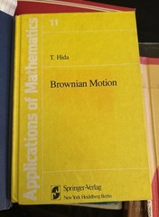 BROWNIAN MOTION (APPLICATIONS OF MATHEMATICS 11) By T. Hida & T P Speed *VG+*