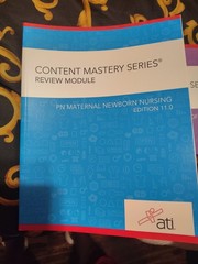 ATI Content Mastery Series Review Modules Set Of 8 Study Test RN Nursing School