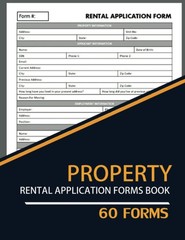 Property Rental Application Forms Book: Residential Lease Applicant – Paperback