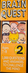 Brain Quest Grade 2 Flashcards (Ages 7-8) Revised 4th Edition by Chris Feder