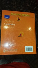 Holt Geomtery Teacher’s Edition Textbook (ISBN 0-03-070056-6) – EUC!
